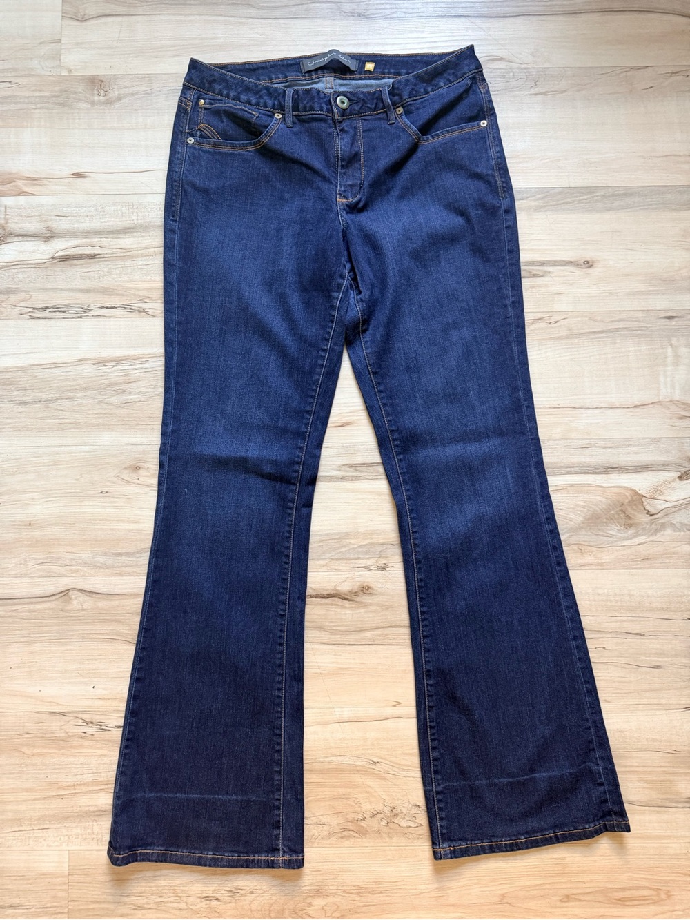 Christopher Blue Women’s Dark Wash Bootcut Jeans Size 14